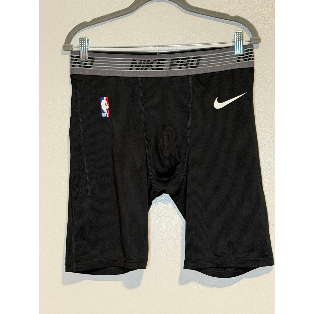 Nike Pro NBA Mens Supportive Shorts Black CI0461-010 XL-T Tall Basketball Under